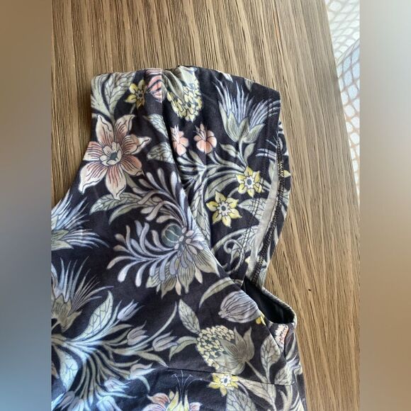 LOFT  Womens Floral Sleeveless Jersey Knit Stretch Multicolor Dress Sz Small - Picture 4 of 10